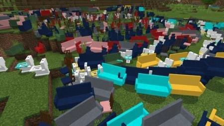Chairs in creative mode