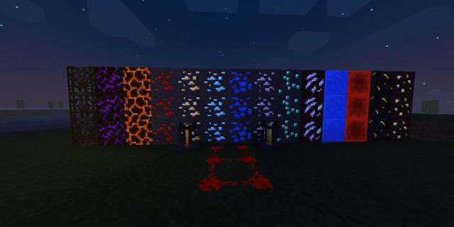 Multiple ore blocks