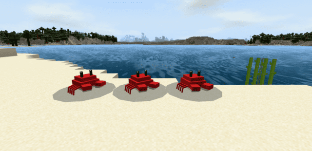 Red crabs