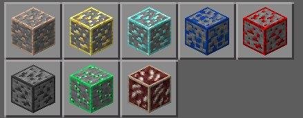 New types of ore blocks