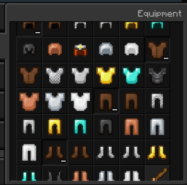 All types of armor add-ons