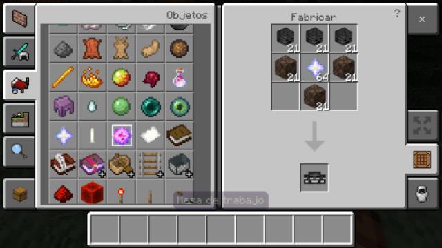 Wither armor crafting