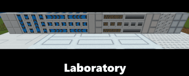 Presentation of the appearance of laboratory blocks in the game