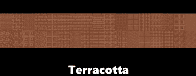 Terracotta blocks