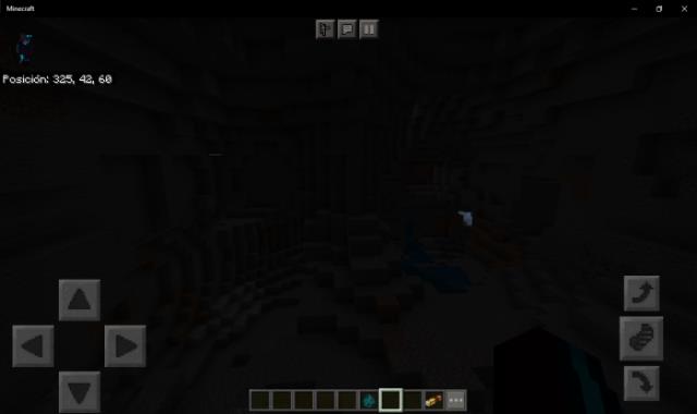 Absolute darkness in the caves