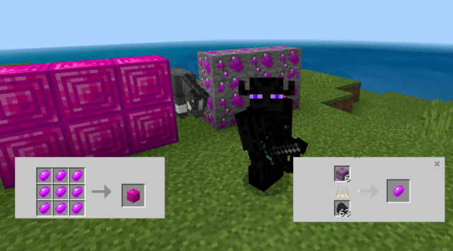 Obtaining Pink Ender Ore