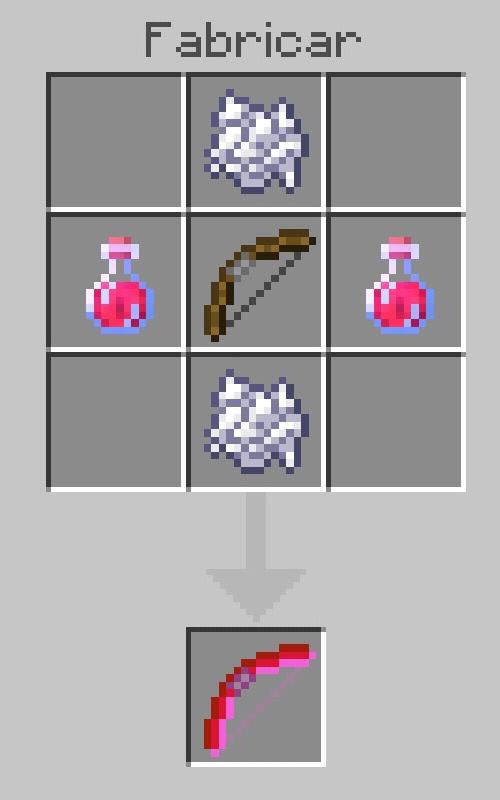 Recipe for crafting a regeneration bow