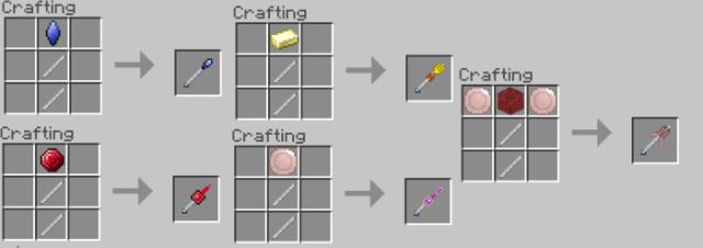 Crafting staves