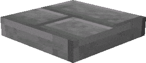 Roof blocks made of stones