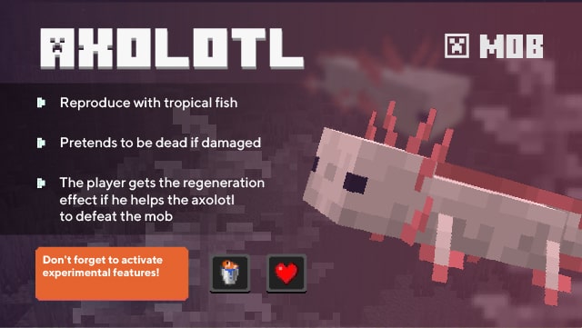 All Axolotl color options