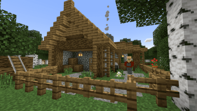 Lumberjack hut