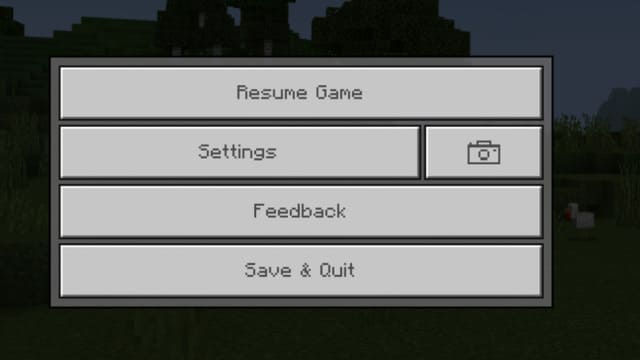 Screenshot button