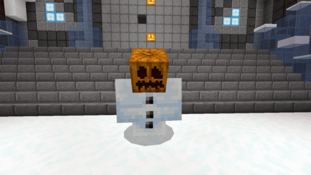 Ice golem boss without arms and legs