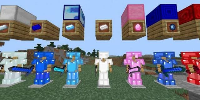 New types of armor and ores
